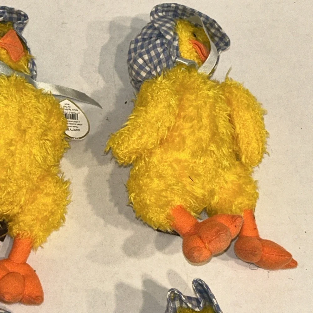 Ty Beanie Baby‎ Bonnie 1993 The Yellow Baby Chick Duck Easter With Tag Lot Of 4